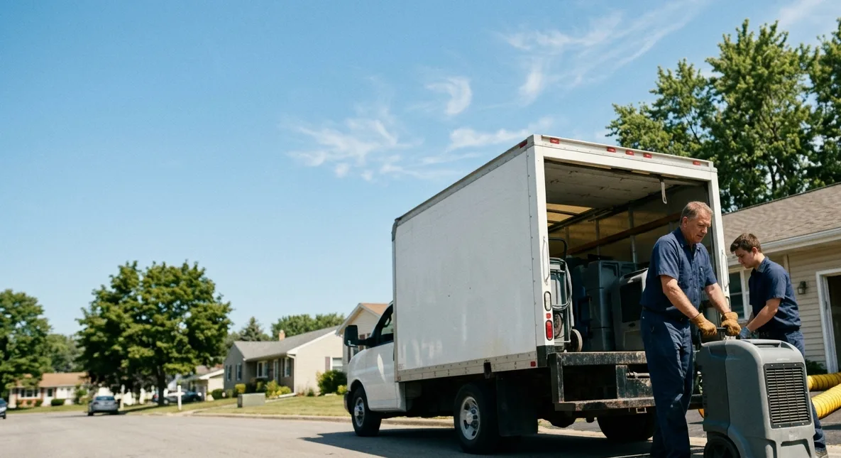 Water Damage Cleanup in Arlington, KS near me